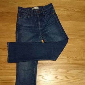 Madewell cali high rise jeans